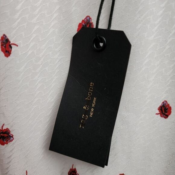 Rag & Bone 'Eva' Floral Camisole In White Floral - Picture 13 of 16